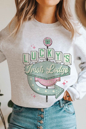 LUCKYS IRISH LODGE Graphic Sweatshirt