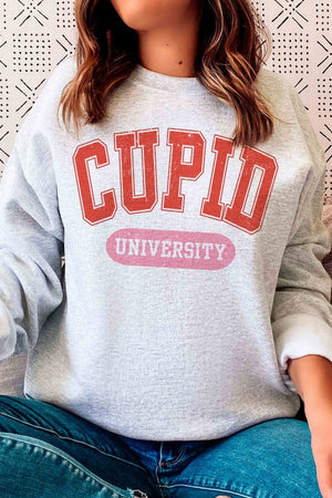 CUPID UNIVERSITY Graphic Sweatshirt