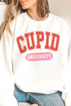 CUPID UNIVERSITY Graphic Sweatshirt