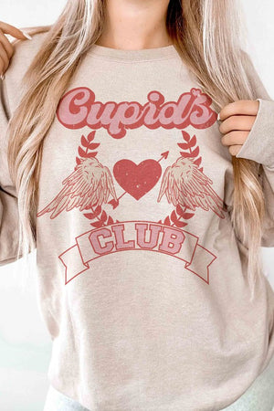 CUPIDS CLUB Graphic Sweatshirt