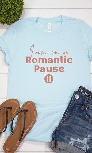 Romantic Pause Graphic Tee