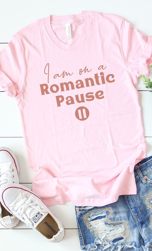 Romantic Pause Graphic Tee