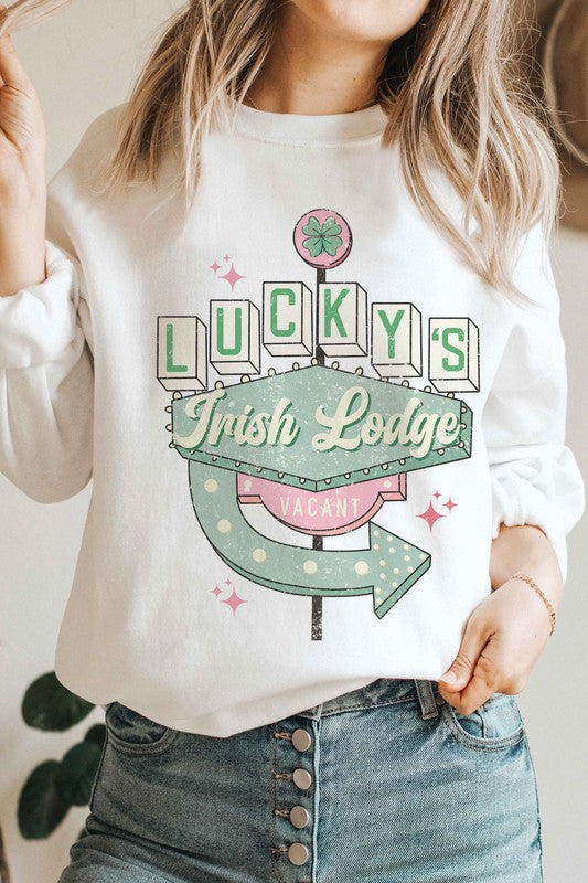 LUCKYS IRISH LODGE Graphic Sweatshirt