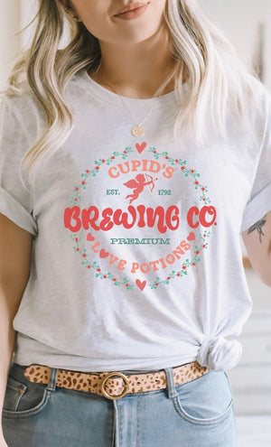 Rose Vine Cupids Brewing Co Graphic Tee