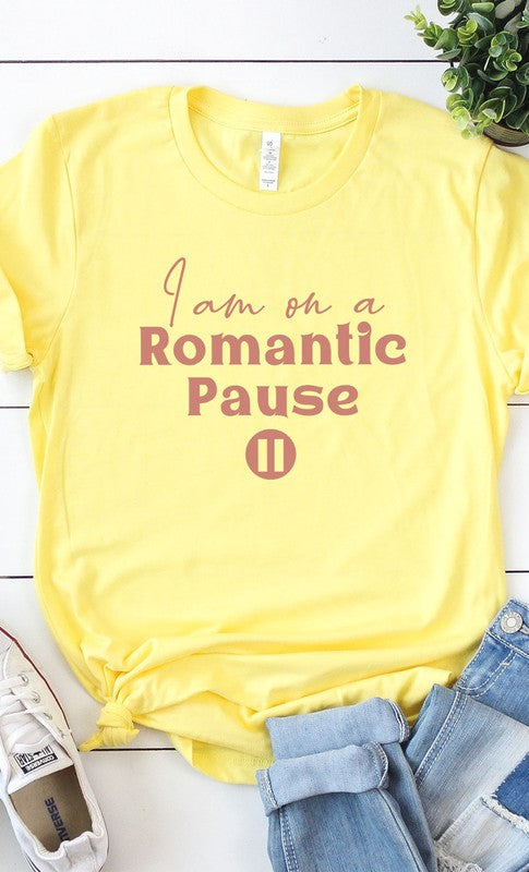 Romantic Pause Graphic Tee