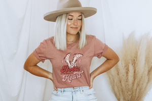 'Boots Never Broke My Heart' T-Shirt