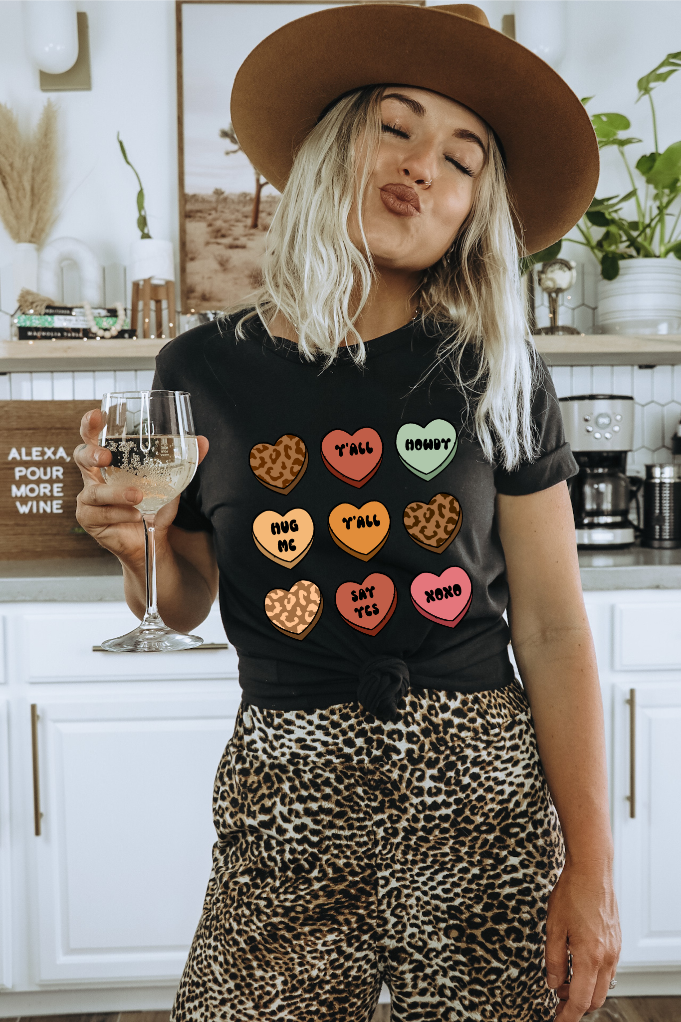 'Y'all, Howdy Hearts' Valentine T-Shirt