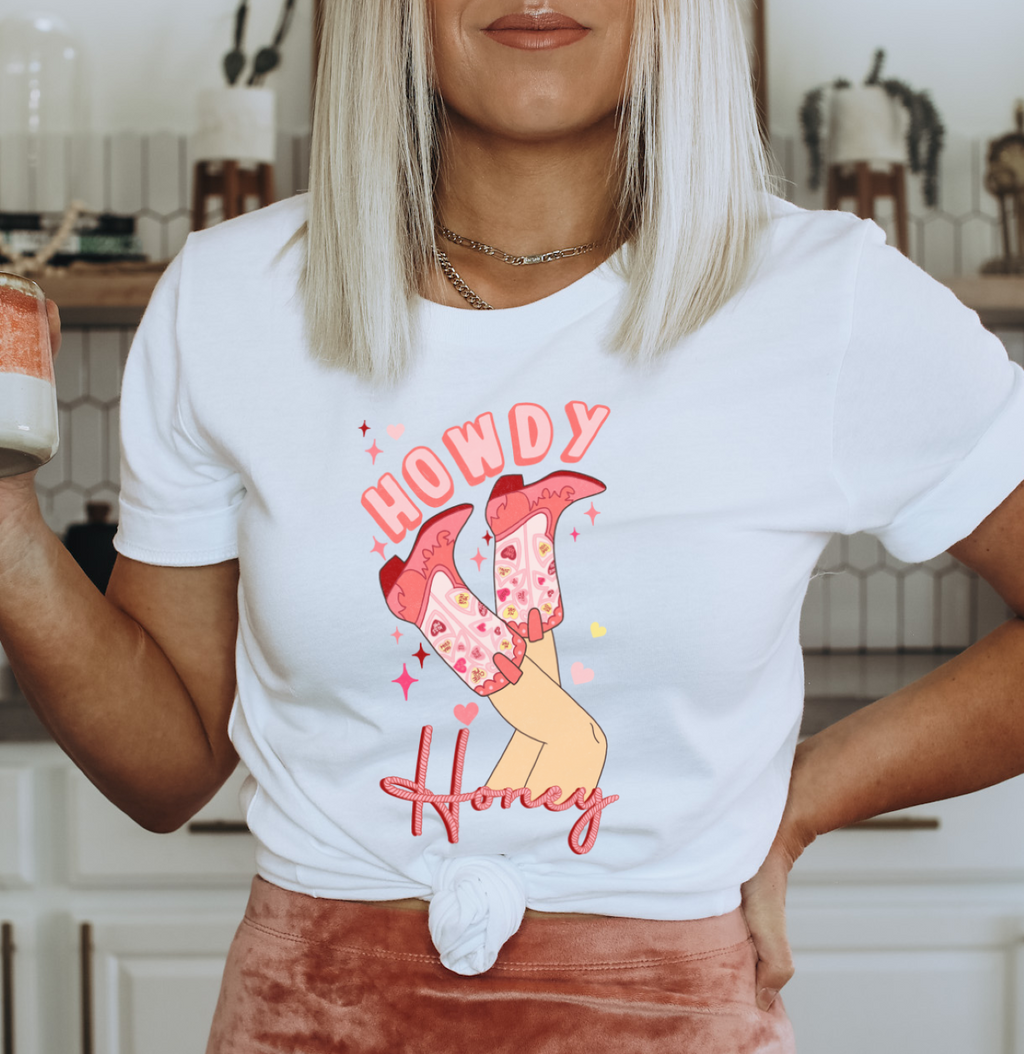 'Howdy Honey' Valentine T-Shirt