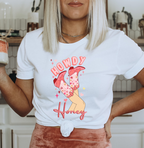 'Howdy Honey' Valentine T-Shirt