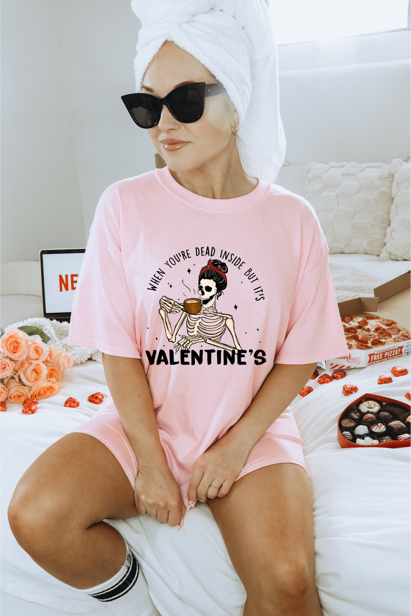 'When You're Dead Inside' Valentine Tee