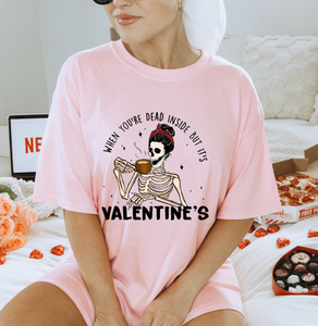 'When You're Dead Inside' Valentine Tee