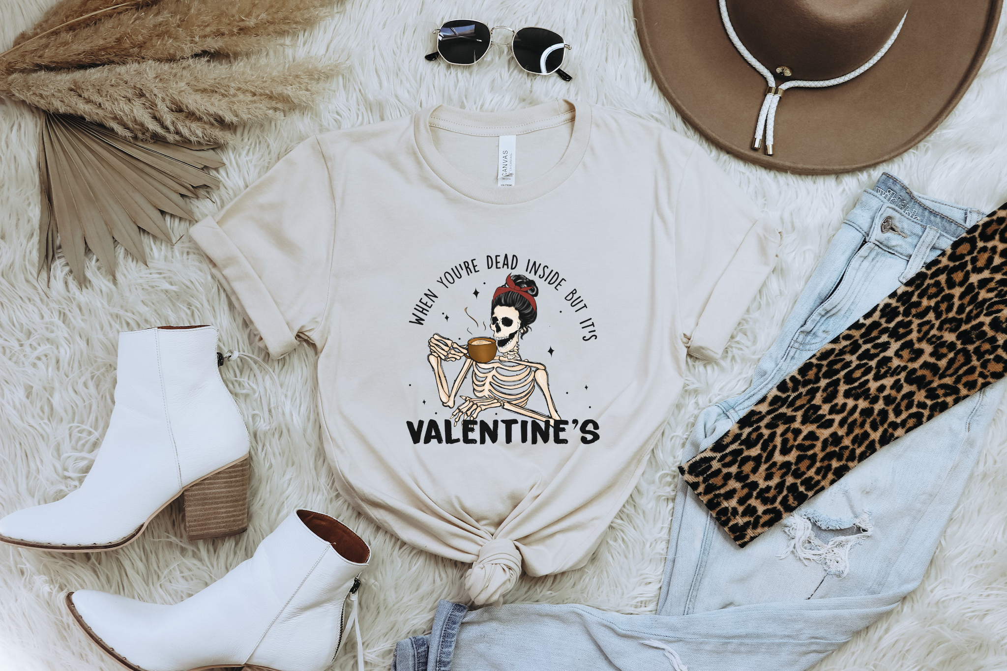 'When You're Dead Inside' Valentine Tee