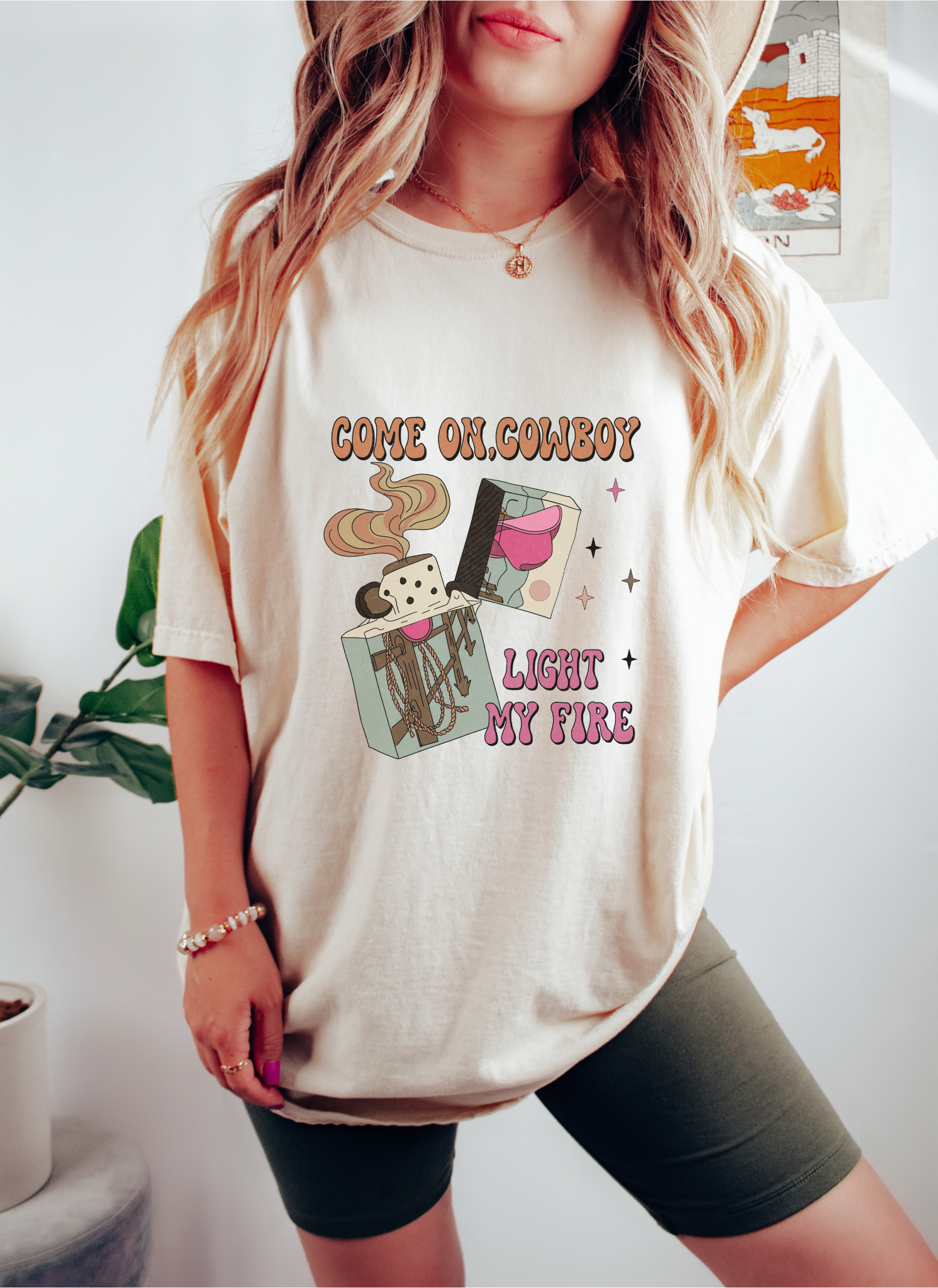 'Cowboy, Light My Fire' T-Shirt