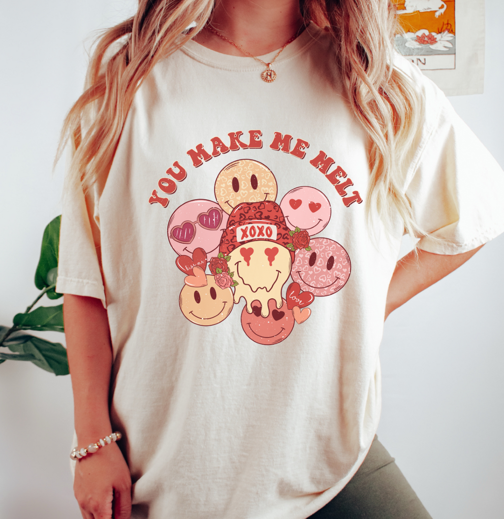 'You Make Me Melt' Valentine T-Shirt